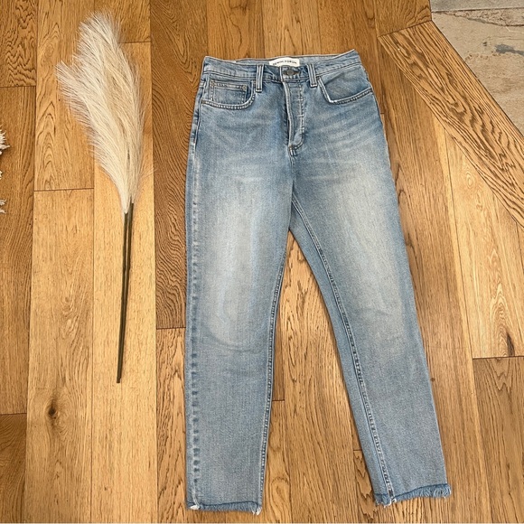 DENIM FORUM | The Yoko High Rise Slim High Waisted Jeans - Picture 6 of 14